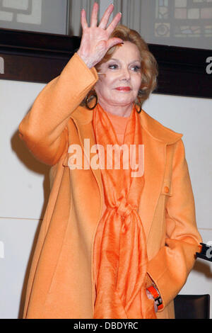 Barbara Sinatra in a rare appearance promoting her book 'Lady Blue Eyes: My Life with Frank' at Barnes and Noble New York City, USA - 01.06.11 Stock Photo