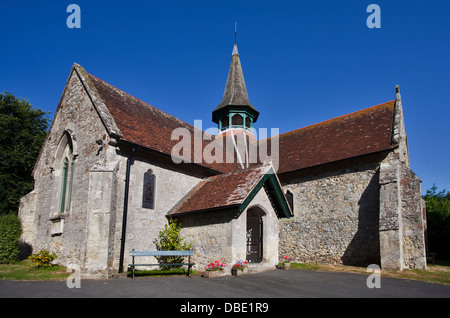 St Blasius Church, Old Shanklin Village, Isle of Wight, Hampshire, England Stock Photo