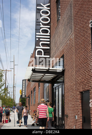 Extension of Tulsa's Philbrook Museum in the Brady district in downtown Tulsa, Oklahoma. Stock Photo