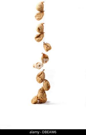 Organic Turkish Dried Figs Stock Photo