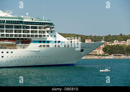 Cruise ship 'Splendour of the Seas' at anchor Stock Photo