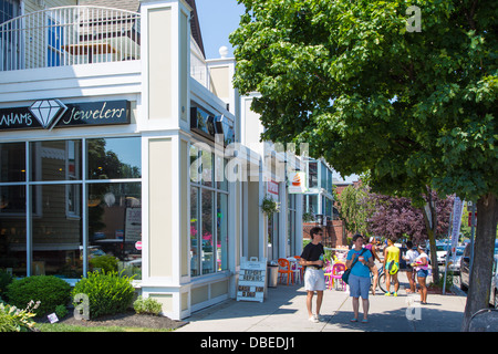 Elmwood Avenue in Elmwood Village area of Buffalo New York Stock Photo