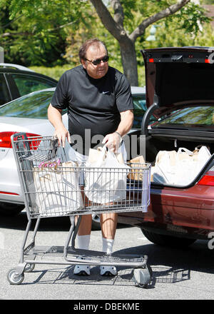 Paul Sorvino shopping at Bristol Farms in West Hollywood. Los Angeles, California - 02.06.11 Stock Photo