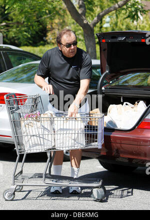 Paul Sorvino shopping at Bristol Farms in West Hollywood. Los Angeles, California - 02.06.11 Stock Photo