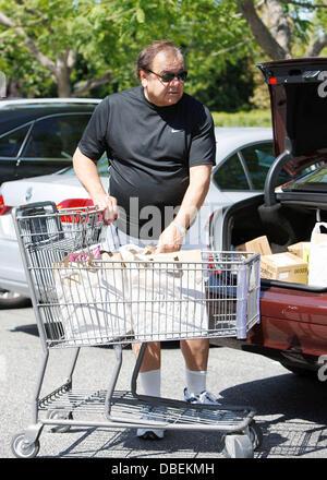 Paul Sorvino shopping at Bristol Farms in West Hollywood. Los Angeles, California - 02.06.11 Stock Photo