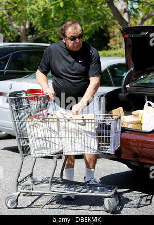 Paul Sorvino shopping at Bristol Farms in West Hollywood. Los Angeles, California - 02.06.11 Stock Photo