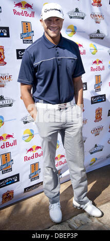 Rancho Palos Verdes, California, USA. 29th July, 2013. Attending Monday's 6th Annual 2013 Ryan Sheckler Celebrity Golf Tournament, actor STEPHEN BISHOP is most recently known for his work with Brad Pitt in the movie Moneyball.db.jpg---7/29/13--PHOTO BY DAVID BRO/ZUMA PRESS---The 6th Annual 2013 Ryan Sheckler Celebrity Golf Tournament took off on Monday morning at the Trump National Golf Club in Rancho Palos Verdes. The event, sponsored by the Sheckler Foundation, is meant to benefit and enrich the lives of all children as well as athletes injur Stock Photo