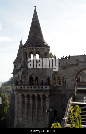 View of Fisherman's Bastion, Budapest Stock Photo