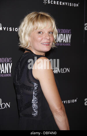 Martha Plimpton Film premiere of the New York Philharmonic production of 'Stephen Sondheim’s Company' held at the NYIT Auditorium on Broadway - Arrivals. New York City, USA - 08.06.11 Stock Photo