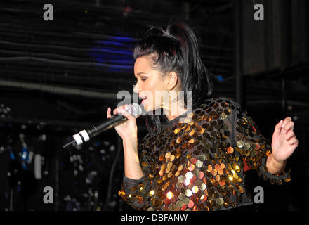 Romanian singer Inna performing live at G-A-Y London, England - 10.06.11 Credit Mandatory: Chris Jepson/WENN.com Stock Photo