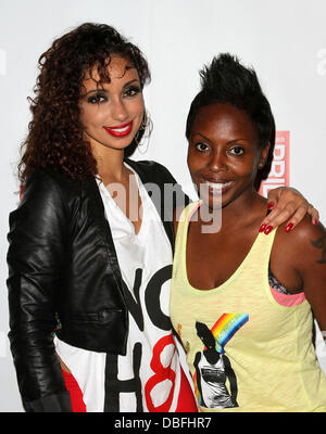 Mya, DJ Asha Gay Pride 2011 Day 2 held at the West Hollywood Park - VIP Room West Hollywood, California - 11.06.11 Stock Photo