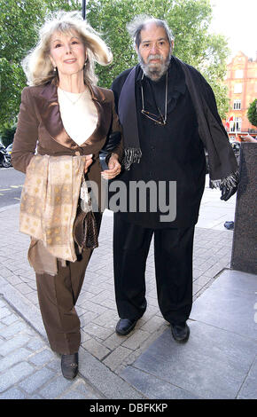 Susan Hampshire and husband Sir Eddie Kulukundis at the 50th Anniversay party of the Jumeirah Carlton Tower Hotel in Knightsbridge  London, England - 13.06.11 Stock Photo