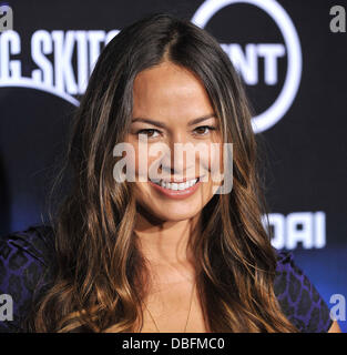 Moon Bloodgood The Premiere of TNT And Dreamworks' 'Falling Skies