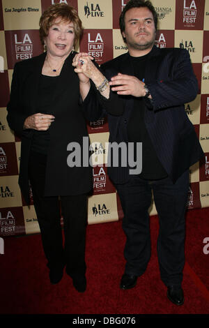 Jack Black And Shirley Maclaine. 16 June 2011, Los Angeles, Ca. Los 