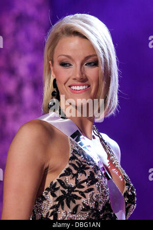 Miss Maine USA Ashley-Lynn Marble  2011 Miss USA Preliminary Competition at The Theater of Performing Arts at Planet Hollywood Resort and Casino Las Vegas, Nevada - 15.06.11 Stock Photo