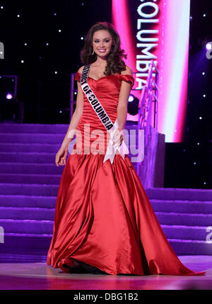 Miss District of Columbia USA Heather Swann  2011 Miss USA Preliminary Competition at The Theater of Performing Arts at Planet Hollywood Resort and Casino Las Vegas, Nevada - 15.06.11 Stock Photo