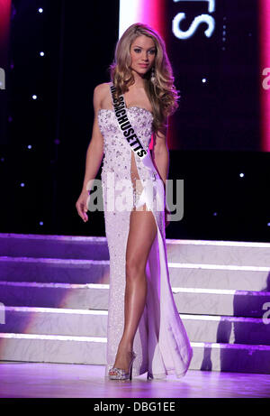 Miss Massachusetts USA, Alida D'Angona in attendance for 2011 Miss USA ...