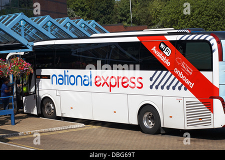 National Express coaches logo, UK Stock Photo - Alamy