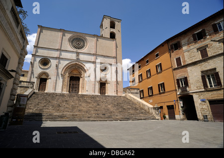 Italy, Umbria, Todi, duomo Stock Photo