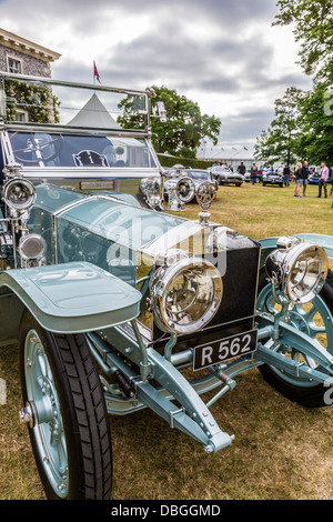 1908 Rolls-Royce 40-50 HP Silver Dawn at the 2013 Goodwood Festival of Speed, Sussex, UK. Cartier Style et Luxe. Stock Photo