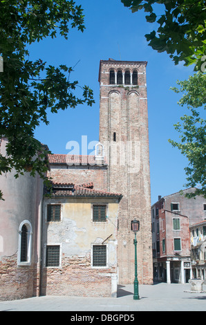 The church of San Giacomo dall Orio, Venice, Italy Stock Photo