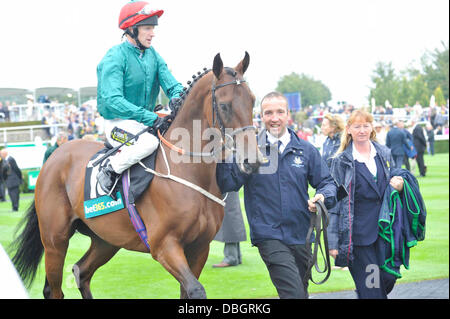 Goodwood, UK. 30th July, 2013. before 13:55 HANDICAP 1m 1f 192y during day one of the at Glorious Goodwood Festival. Credit:  Action Plus Sports/Alamy Live News Stock Photo