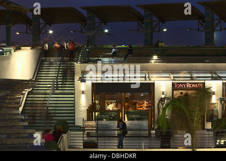 Tony Roma's restaurant in Larcomar Shopping Mall in the district of Miraflores in Lima, Peru Stock Photo