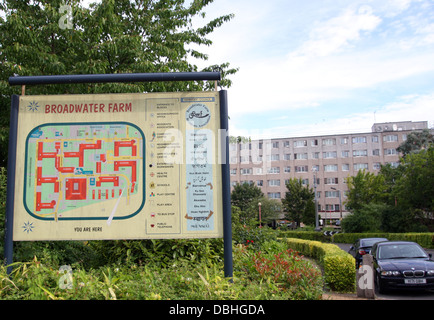 Broadwater Farm Estate, Tottenham, North London Stock Photo