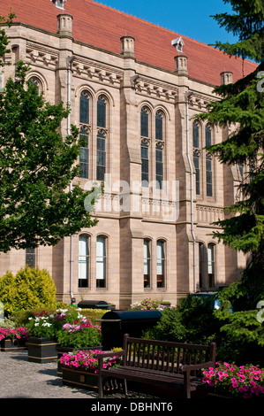 Whitworth Hall, University of Manchester, Manchester, UK Stock Photo