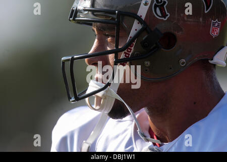 Tampa, Florida, USA. 31st July, 2013. WILL VRAGOVIC | Times .Vincent Jackson (83) during the Tampa Bay Buccaneers training camp at One Buc Place on Wednesday July 31, 2013. Credit:  Will Vragovic/Tampa Bay Times/ZUMAPRESS.com/Alamy Live News Stock Photo