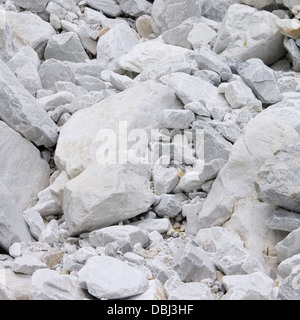 Carrara Marmor Steinbruch - Carrara marble stone pit 29 Stock Photo