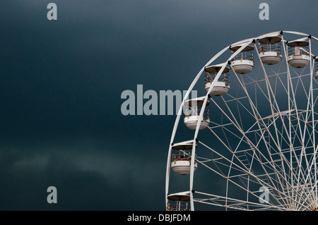 The BMW ferris wheel at Silverstone Classic 2013 Stock Photo