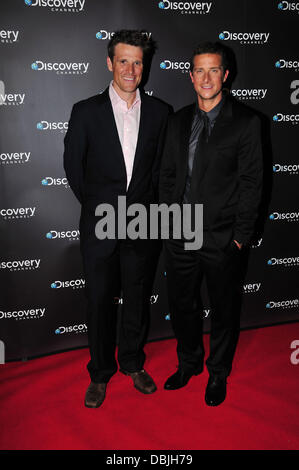 Bear Grylls, James Cracknell 'Born Survivor' private screening at The MayFair hotel  London, England - 21.06.11 Stock Photo