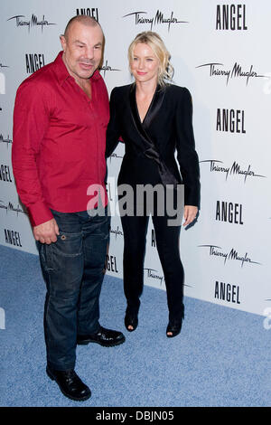 Thierry Mugler and Naomi Watts Eva Mendes reveals her new campaign for Angel by Thierry Mugler - Arrivals New York City, USA - 23.06.11 Stock Photo
