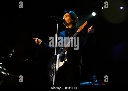 Sharleen Spiteri of Texas  performing at Epsom Racecourse Epsom, Surrey - 30.06.11 Stock Photo