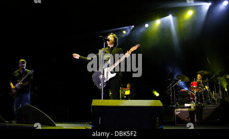 Sharleen Spiteri of Texas  performing at Epsom Racecourse Epsom, Surrey - 30.06.11 Stock Photo