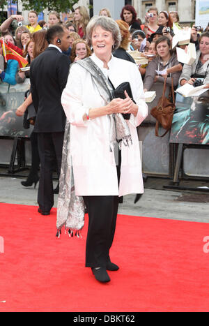 Maggie Smith 'Harry Potter and The Deathly Hallows - Part 2' World Premiere - Arrivals London, England - 07.07.11 Stock Photo