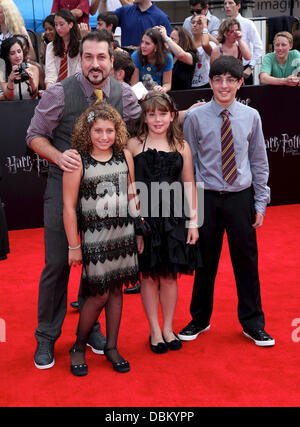 Joey Fatone ,  New York premiere of 'Harry Potter And The Deathly Hallows: Part 2' at Avery Fisher Hall - Arrivals New York City, USA - 11.07.11 Stock Photo