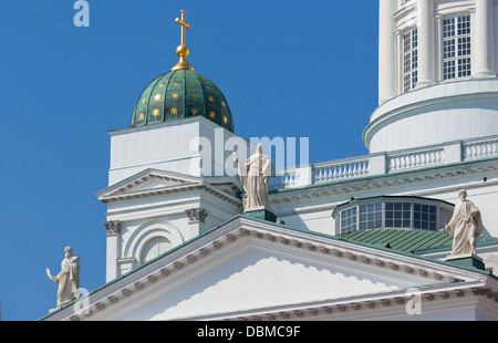 Helsinki Cathedral. Finnish Evangelical Lutheran cathedral of the Diocese of Helsinki Stock Photo