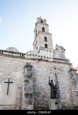 Church in old town Havana Stock Photo
