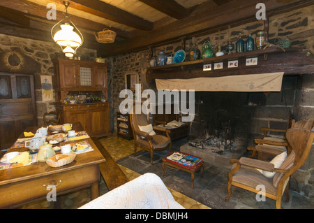 Elk212-1093 France, Cantal, Salers, house interior Stock Photo