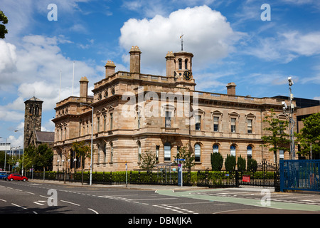 Belfast Harbour Commissioners office on corporation square Northern Ireland UK Stock Photo