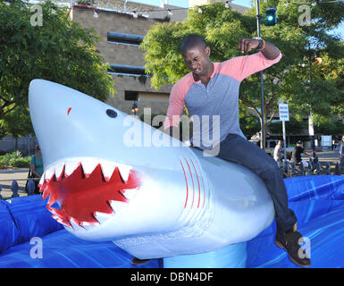 Sinqua Walls      'Shark Night 3D' photo op held at Petco park.  Los Angeles, California - 20.07.11 Stock Photo