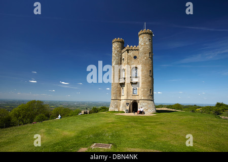 Broadway Tower, Broadway, Worcestershire, England, UK Stock Photo