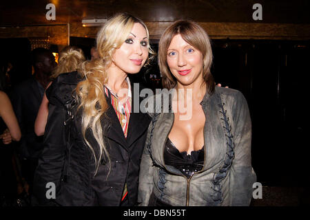 Jeanetta London and Sally Anne Jones , at the Live Like A VIP - website launch party held at Spearmint Rhino. London, England - 21.07.11 Stock Photo