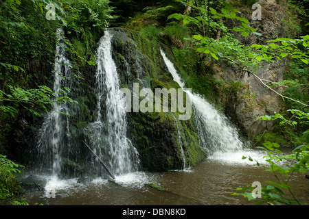 Waterfall in the Fairy Glen near Rosemarkie on the Black Isle in north east Scotland Stock Photo