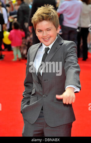 Theo Stevenson The Premiere of 'Horrid Henry' held at BFI Southbank. London, England - 24.07.11 Stock Photo