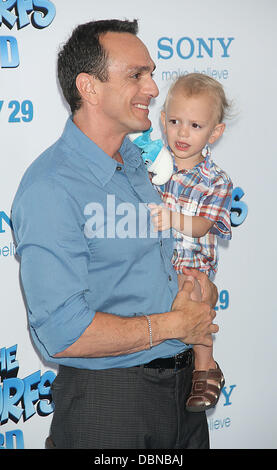 Hank Azaria,  'The Smurfs' world premiere at the Ziegfeld Theater - Arrivals New York City, USA - 24.07.11 Stock Photo