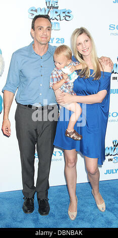 Hank Azaria,  'The Smurfs' world premiere at the Ziegfeld Theater - Arrivals New York City, USA - 24.07.11 Stock Photo