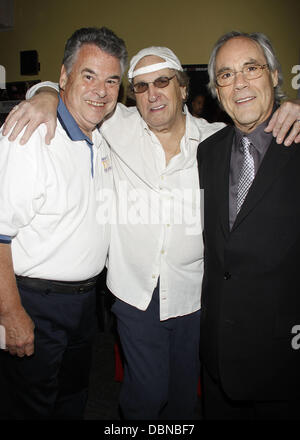 Congressman Peter T. King, Danny Aiello and Robert Klein  Opening night after party for the Off-Broadway production of 'The Shoemaker' at the Acorn Theatre.  New York City, USA - 24.07.11 Stock Photo